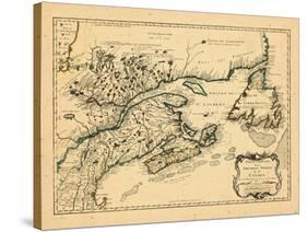 1755, New Brunswick, Newfoundland and Labrador, Nova Scotia, Prince Edward Island-null-Stretched Canvas