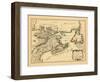 1755, New Brunswick, Newfoundland and Labrador, Nova Scotia, Prince Edward Island-null-Framed Giclee Print