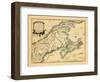 1755, New Brunswick, Nova Scotia, Prince Edward Island, Maine Massachusetts-null-Framed Giclee Print