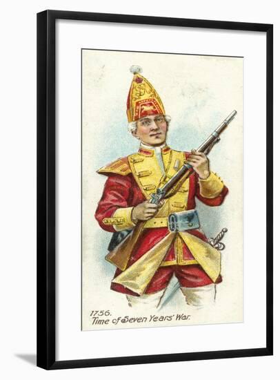 1756, Time of Seven Years' War-null-Framed Giclee Print