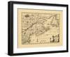 1758, New England, New Brunswick, Newfoundland and Labrador, Nova Scotia, Ontario-null-Framed Giclee Print