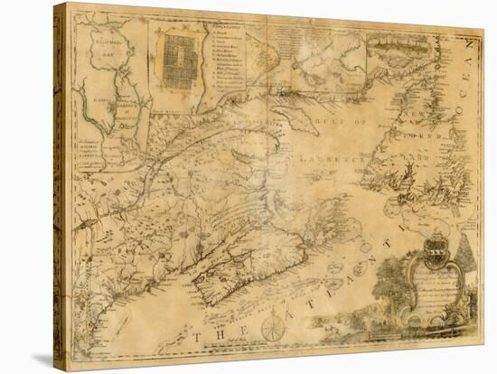1759, New Brunswick, Newfoundland and Labrador, Nova Scotia, Prince Edward Island-null-Stretched Canvas