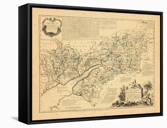 1760, Gloucester and Monmoth, United Kingdom-null-Framed Stretched Canvas