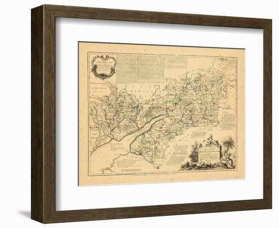 1760, Gloucester and Monmoth, United Kingdom-null-Framed Giclee Print