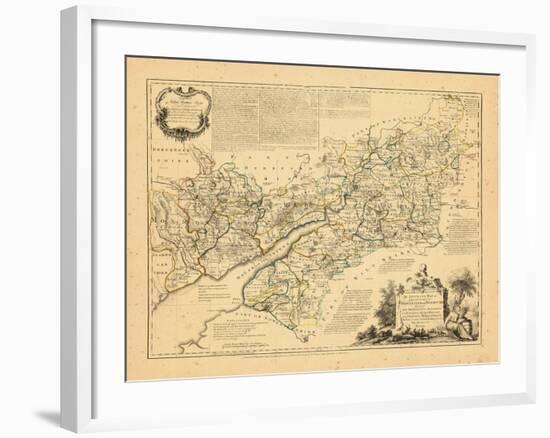 1760, Gloucester and Monmoth, United Kingdom-null-Framed Giclee Print