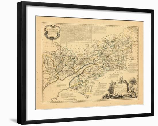 1760, Gloucester and Monmoth, United Kingdom-null-Framed Giclee Print