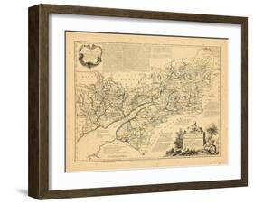 1760, Gloucester and Monmoth, United Kingdom-null-Framed Giclee Print