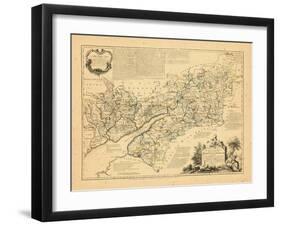 1760, Gloucester and Monmoth, United Kingdom-null-Framed Giclee Print