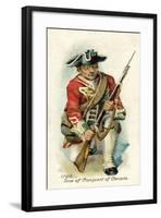 1760, Time of Conquest of Canada-null-Framed Giclee Print