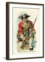 1760, Time of Conquest of Canada-null-Framed Giclee Print