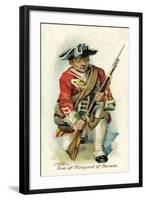 1760, Time of Conquest of Canada-null-Framed Giclee Print