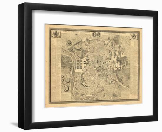 1761, Madrid, Spain-null-Framed Premium Giclee Print