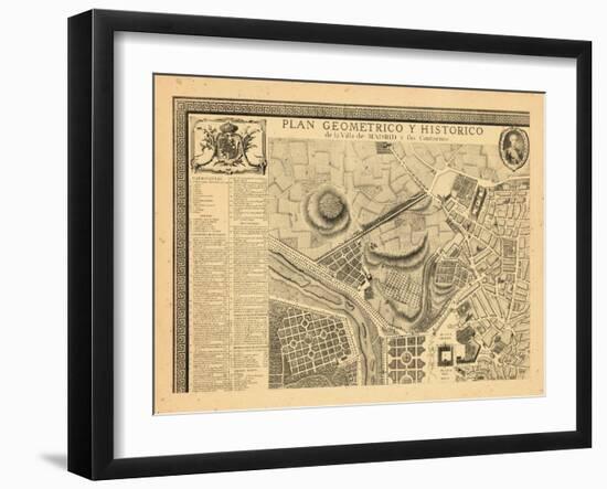 1761, Madrid, Spain-null-Framed Giclee Print