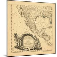 1761, Mexico, Central America-null-Mounted Giclee Print