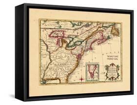 1763, Connecticut, Florida, Georgia, Maine, Massachusetts, New Hampshire, New Jersey, New York-null-Framed Stretched Canvas