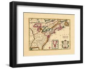 1763, Connecticut, Florida, Georgia, Maine, Massachusetts, New Hampshire, New Jersey, New York-null-Framed Giclee Print