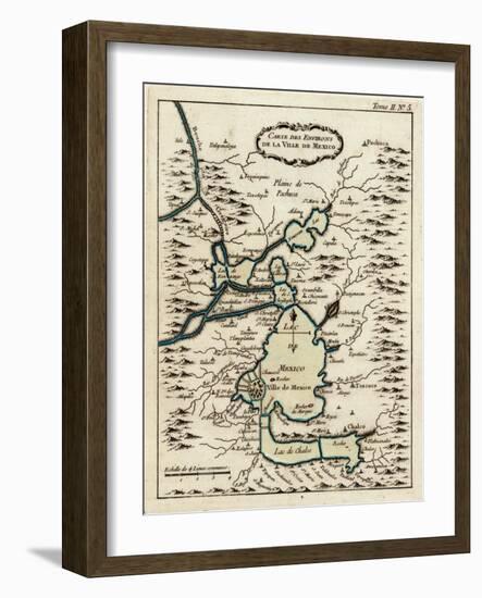 1764, Mexico, Mexico City-null-Framed Giclee Print