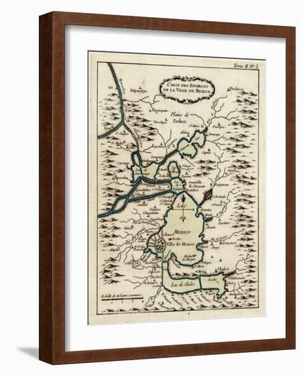 1764, Mexico, Mexico City-null-Framed Giclee Print