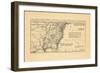 1764, United States, East Coast-null-Framed Giclee Print