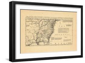 1764, United States, East Coast-null-Framed Giclee Print