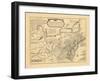 1765, Delaware, Maryland, Virginia, Connecticut, New Jersey, New York, Pennsylvania, Rhode Island-null-Framed Giclee Print