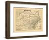 1765, Delaware, Maryland, Virginia, Connecticut, New Jersey, New York, Pennsylvania, Rhode Island-null-Framed Premium Giclee Print