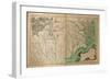 1770, North Carolina State Map with Landowner Names, North Carolina, United States-null-Framed Giclee Print