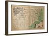 1770, North Carolina State Map with Landowner Names, North Carolina, United States-null-Framed Giclee Print