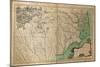 1770, North Carolina State Map with Landowner Names, North Carolina, United States-null-Mounted Giclee Print