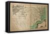 1770, North Carolina State Map with Landowner Names, North Carolina, United States-null-Framed Stretched Canvas