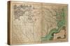 1770, North Carolina State Map with Landowner Names, North Carolina, United States-null-Stretched Canvas