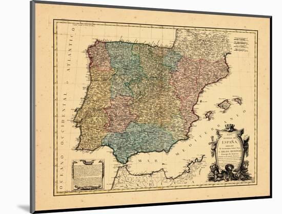 1770, Portugal, Spain-null-Mounted Giclee Print