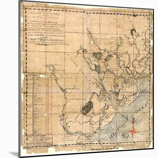 1771c, Beaufort County Savannah Sound to St, South Carolina, United States-null-Mounted Giclee Print