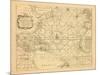 1773, Chart, West Indies, Atlantic Ocean-null-Mounted Giclee Print