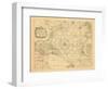 1773, Chart, West Indies, Atlantic Ocean-null-Framed Giclee Print