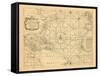 1773, Chart, West Indies, Atlantic Ocean-null-Framed Stretched Canvas