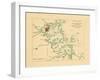 1775, Boston Harbor Chart, Massachusetts-null-Framed Giclee Print