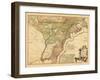 1775, British Colonies, New Brunswick, United States-null-Framed Giclee Print