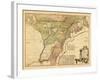 1775, British Colonies, New Brunswick, United States-null-Framed Giclee Print