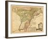 1775, British Colonies, New Brunswick, United States-null-Framed Giclee Print