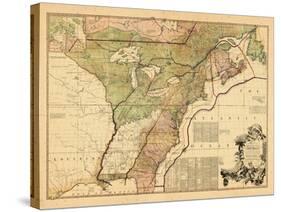1775, British Colonies, New Brunswick, United States-null-Stretched Canvas