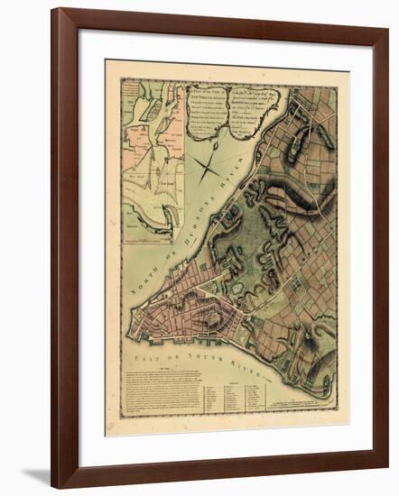 1775, New York City, 1775, New York, United States-null-Framed Giclee Print