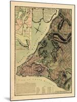 1775, New York City, 1775, New York, United States-null-Mounted Giclee Print