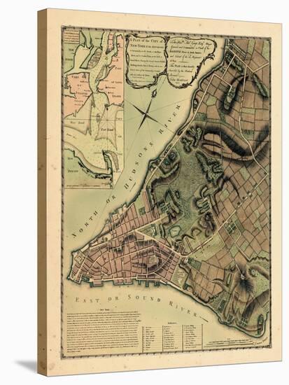 1775, New York City, 1775, New York, United States-null-Stretched Canvas