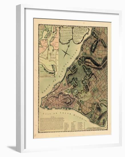 1775, New York City, 1775, New York, United States-null-Framed Giclee Print