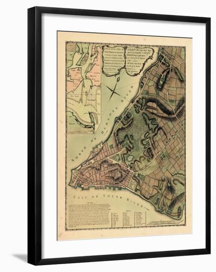 1775, New York City, 1775, New York, United States-null-Framed Giclee Print