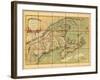 1775, Nova Scotia, Prince Edward Island, Maine Massachusetts-null-Framed Giclee Print