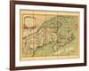 1775, Nova Scotia, Prince Edward Island, Maine Massachusetts-null-Framed Giclee Print