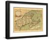 1775, Nova Scotia, Prince Edward Island, Maine Massachusetts-null-Framed Giclee Print