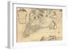 1776, New York City From 1767 Survey, New York, United States-null-Framed Giclee Print